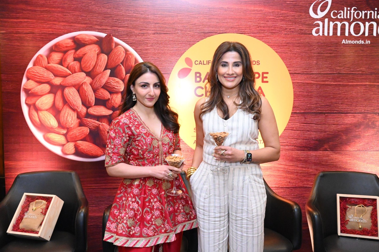 ‘I enjoy snacking on raw almonds in between hectic shoots and meetings’--- Bollywood actress Soha Ali Khan