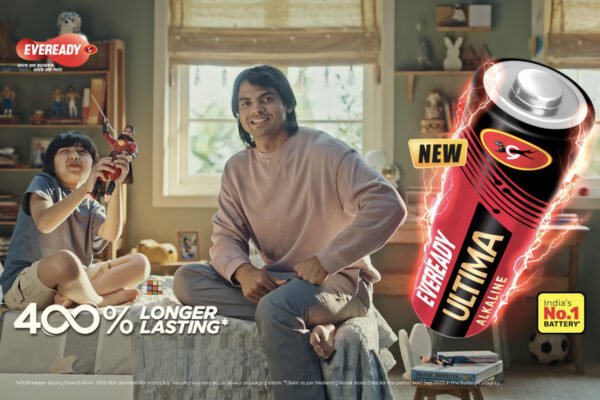 Neeraj Chopra features in the latest TVC of Eveready’s Ultima Alkaline battery