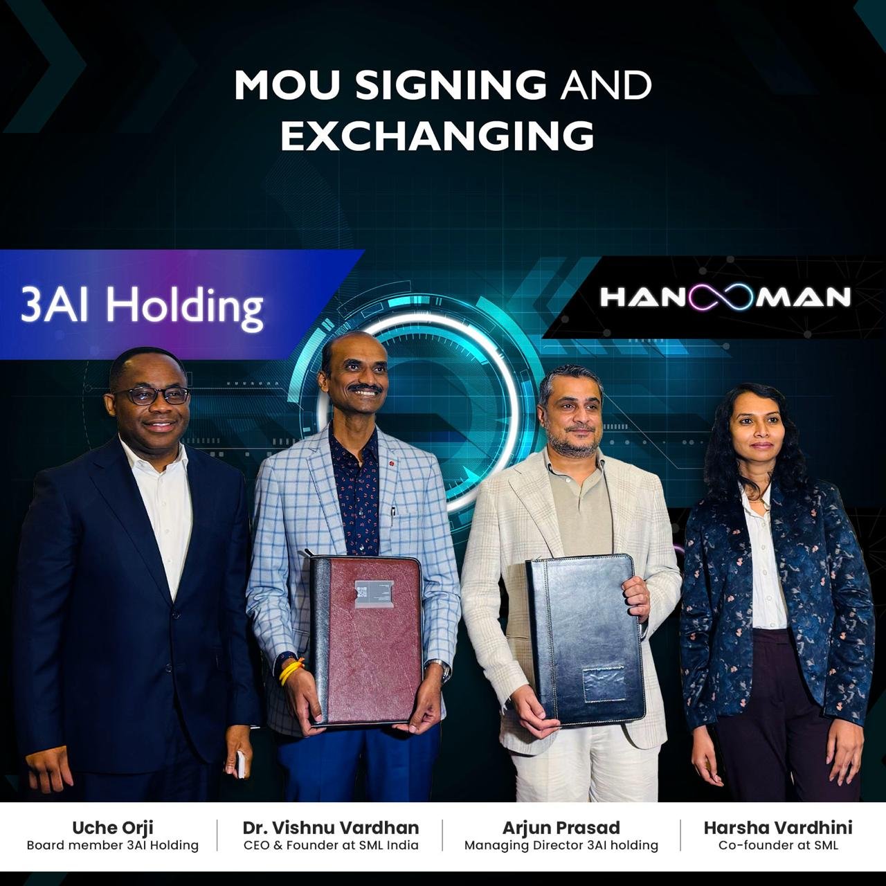 GenAI platform Hanooman enters into strategic partnership with 3AI Holding;