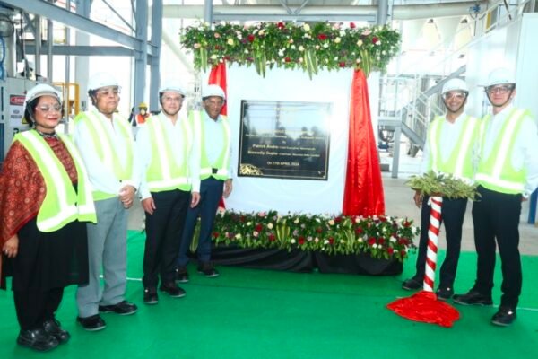 Vesuvius Group CEO Mr. Patrick Andre inaugurates new Flux plant in Visakhapatnam