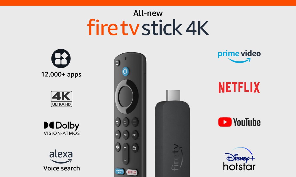 Elevate your smart TV experience with Amazon’s all-new Fire TV Stick 4K