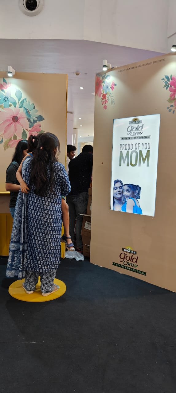 Tata Tea Gold Care Celebrates Mother's Day with meaningful personalized experiences at South City Mall, Kolkata