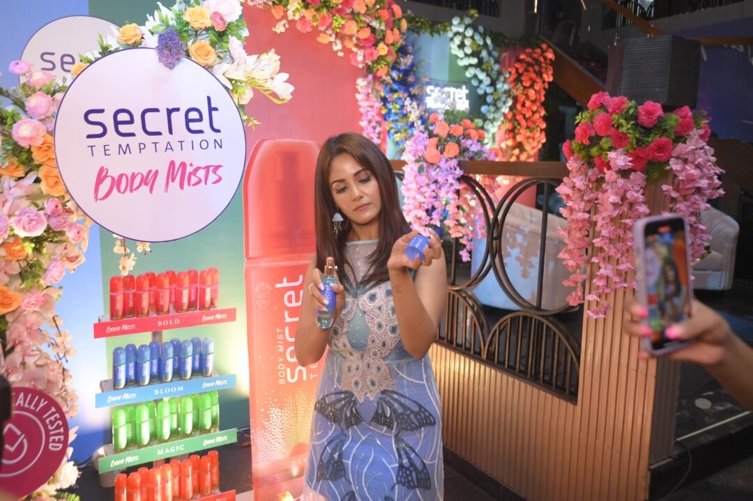 Secret Temptation’s New Range of Body Mists Unveiled by Trina Saha; Features four exciting new fragrances