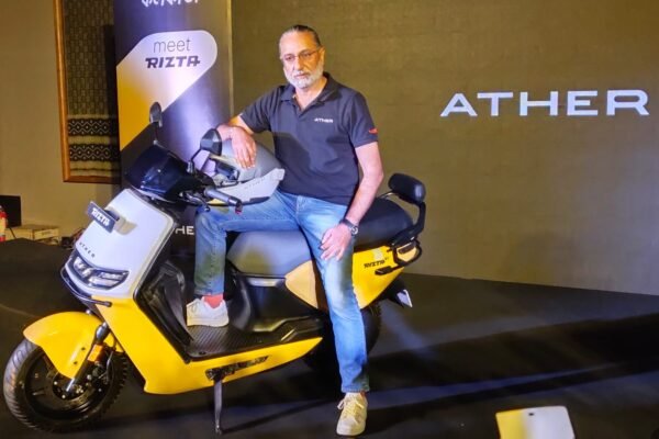 Ather Energy’s First Family Scooter, Rizta, Now in Kolkata