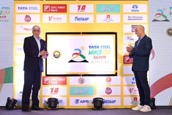 Tata Steel World 25K Kolkata – A World Athletic Gold Label Race is scheduled for Sunday 15th Dec 2024