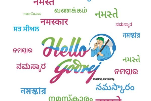 Hello Godrej” – A farming advisory helpline launched by Godrej Agrovet for crop protection