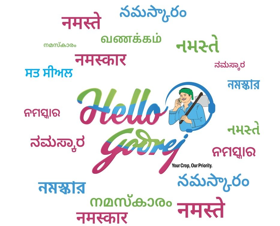 Hello Godrej” – A farming advisory helpline launched by Godrej Agrovet for crop protection