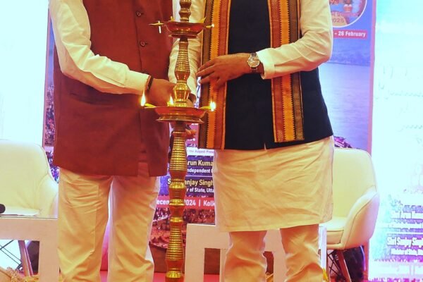 Arun Kumar Saxena Leads Roadshow for Prayagraj Mahakumbh-2025 in Kolkata