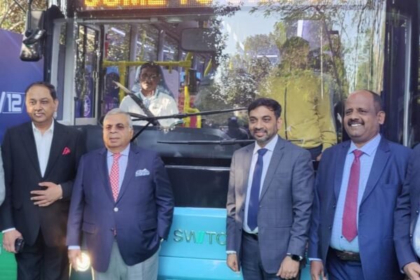 Nitin Gadkari officially unveils the new line up of SWITCH electric buses for India and the world