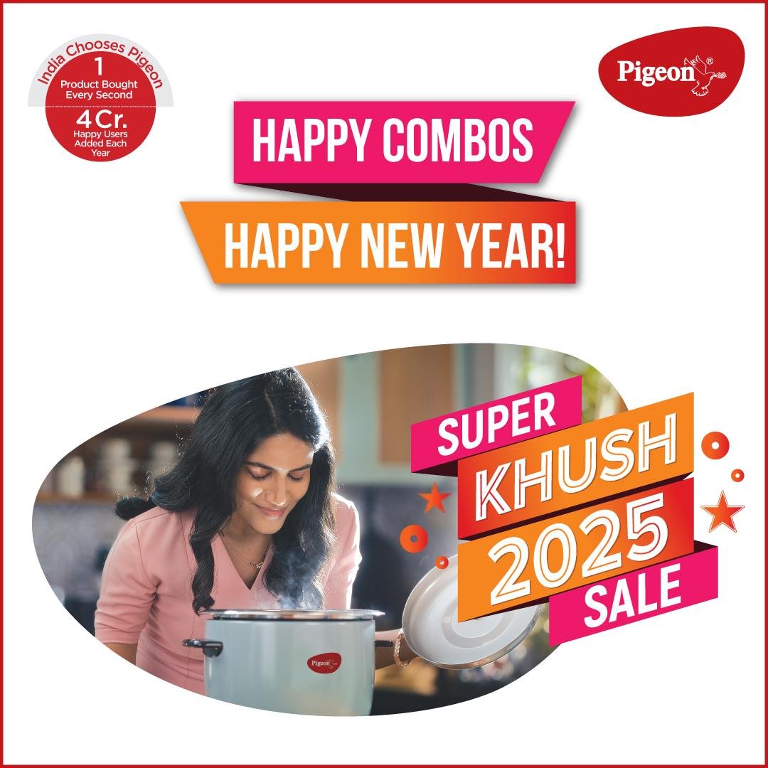 Stove Kraft Ltd. Announces the Launch of the Super Khush 2025 Sale for its popular ‘Pigeon’ Brand