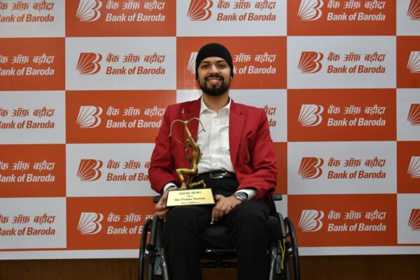 Bank of Baroda recognises Arjuna Award Recipient Pranav Soorma for His Sporting Achievements