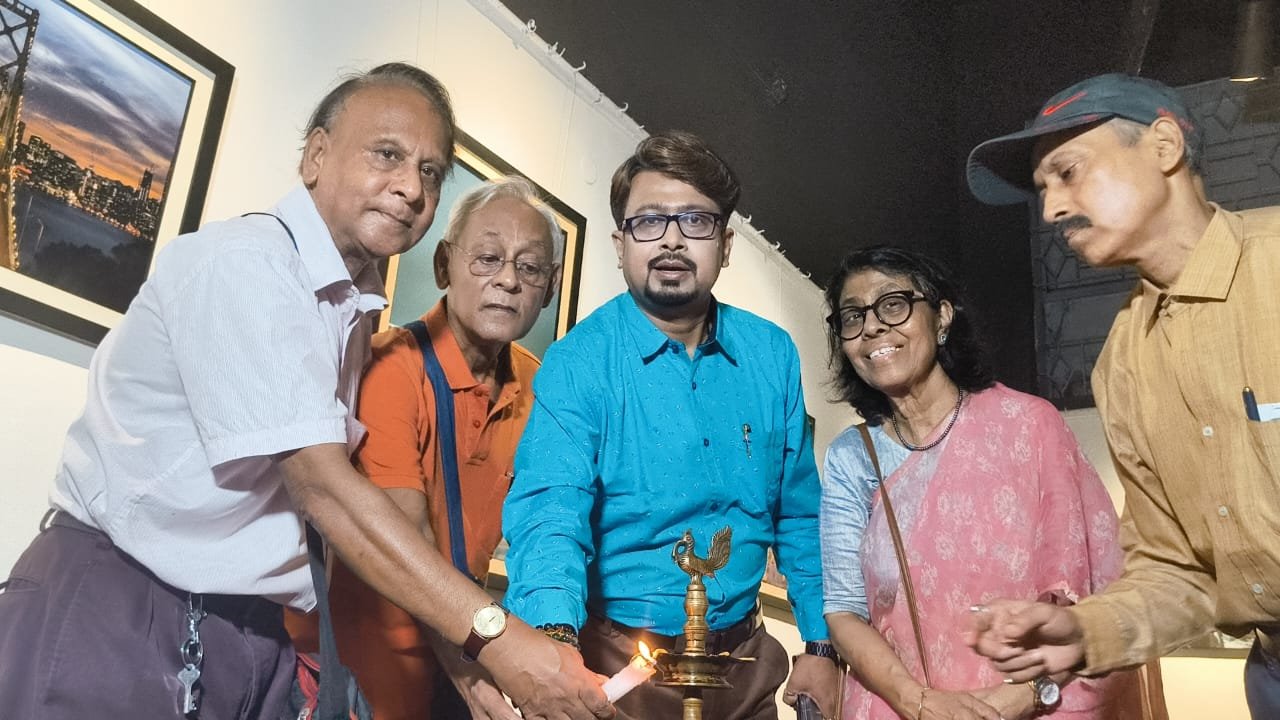 The dynamic beauty of nature captured by Abhishek Sarkar's camera is being exhibited at the South Gallery-2 of the Academy of Fine Arts