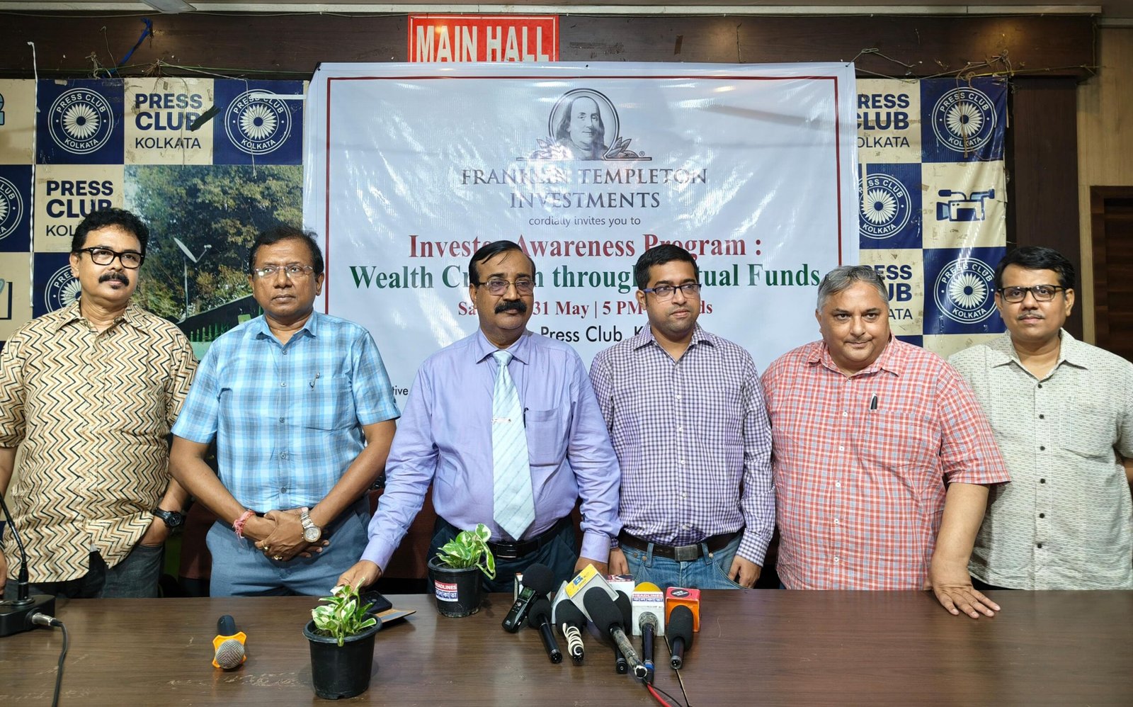 An Investor Awareness Programme 'Wealth Creation through Mutual Funds' was organised at the Kolkata Press Club