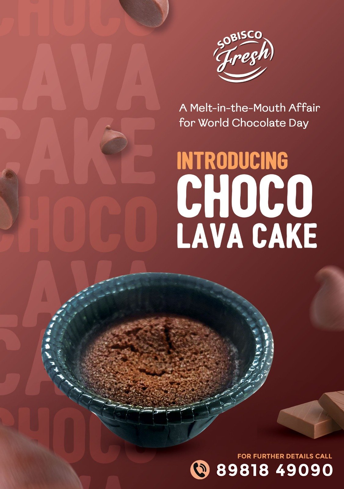 Sobisco Fresh celebrated World Chocolate Day with the launch of its new delectable range of Choco Lava Cake