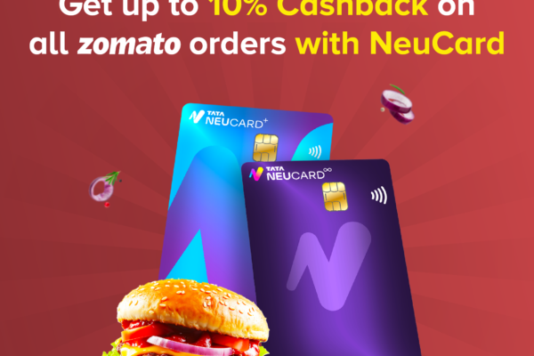 Zomato Partners with Tata Digital to Launch Unlimited Rewards on Online Food Orders Paid Via the Tata Neu HDFC Bank Credit Card Zomato Partners with Tata Digital to Launch Unlimited Rewards on Online Food Orders Paid Via the Tata Neu HDFC Bank Credit Card