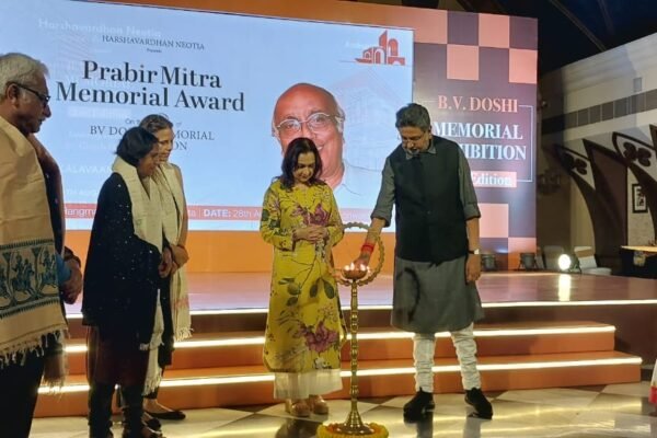Honouring Legacies, Inspiring Futures: Ambuja Neotia Group announces 2nd Edition of B.V. Doshi Memorial Exhibition and launches Prabir Mitra Memorial Award Ambuja Neotia Group announces 2nd Edition of B.V. Doshi Memorial Exhibition and launches Prabir Mitra Memorial Award