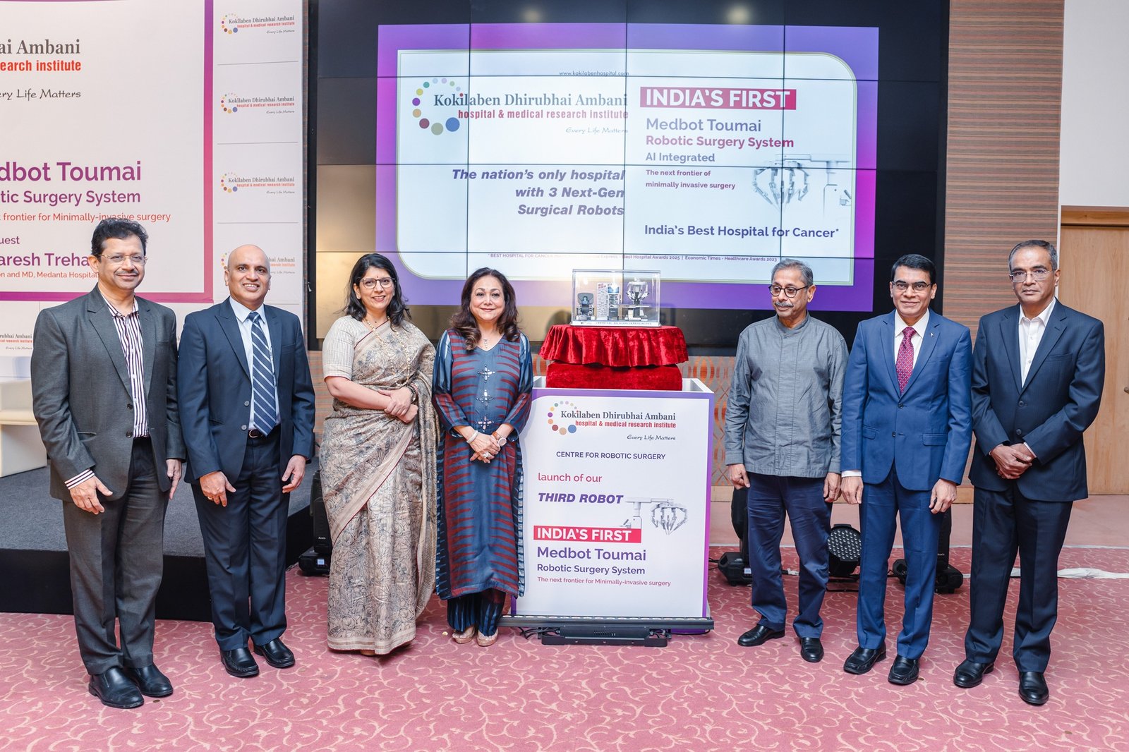 Kokilaben Dhirubhai Ambani Hospital Introduces Next-Gen Toumai® Robotic Surgery System in India