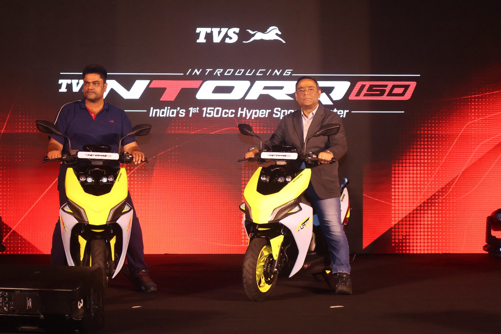 TVS MOTOR COMPANY LAUNCHES TVS NTORQ 150;* - *INDIA’S QUICKEST and FIRST HYPER SPORT* *SCOOTER