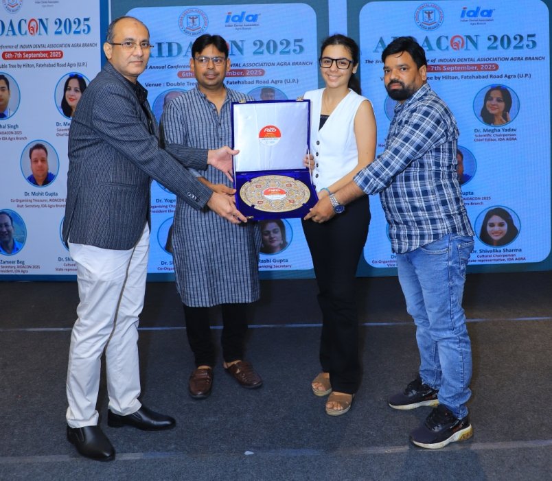 Dabur Red Paste Receives "Dentist Most Trusted Oral Care Brand" Award by IDA Agra