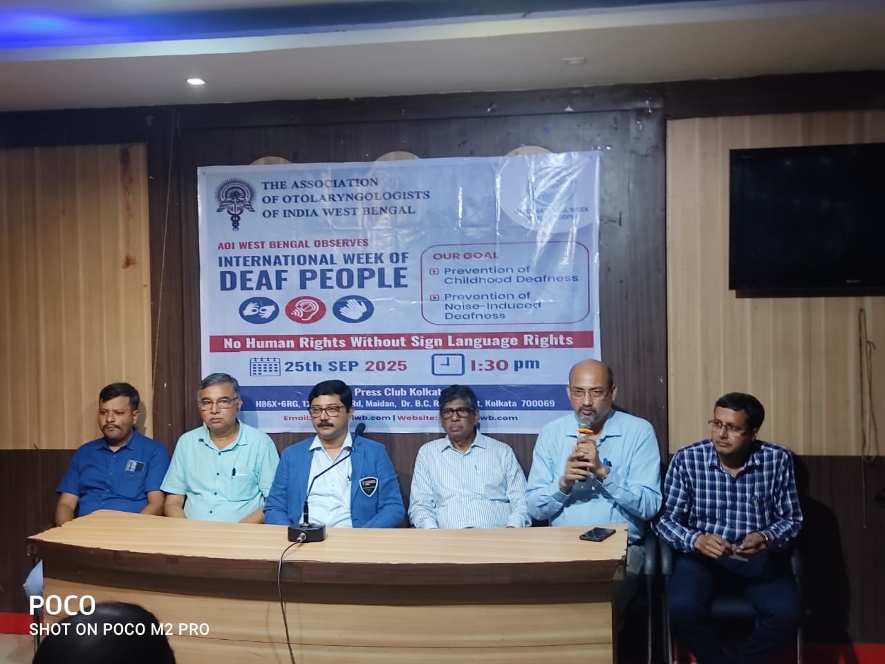 Awareness on Hearing Impairment during International Week of Deaf People