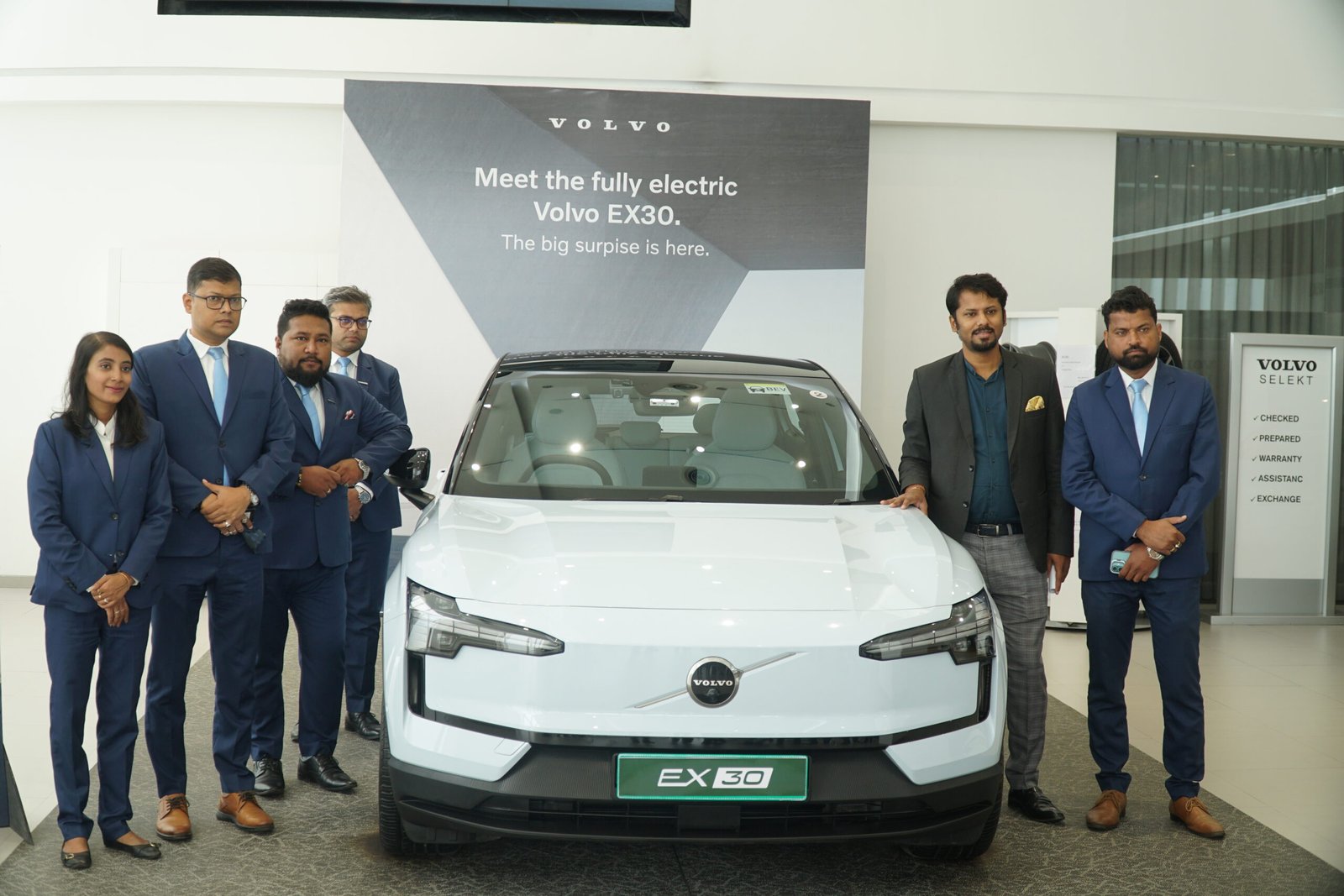 Volvo Car India’s latest BEV addition; the all-electric Volvo EX30