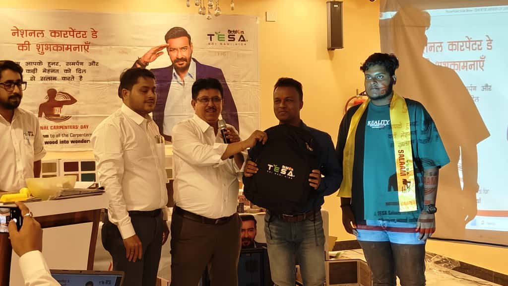 Action TESA honours the backbone of the Wood Furniture Industry by Celebrating National Carpenter Day