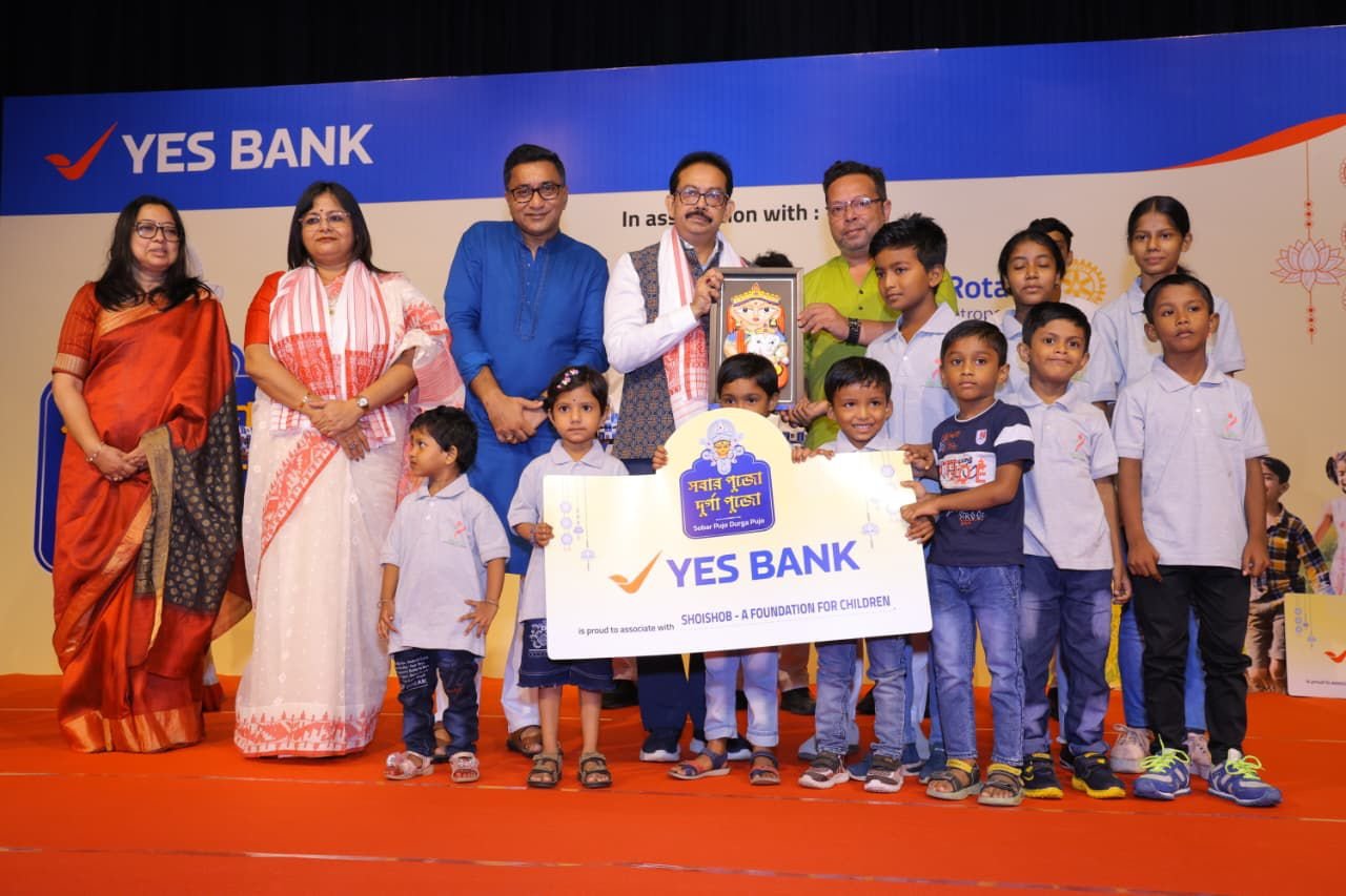 YES BANK, Satyam Roychowdhury Foundation and Rotary Club of Calcutta Metropolitan East Celebrate the Success of the 3rd Edition of ‘Sobar Pujo, Durga Pujo’ Initiative