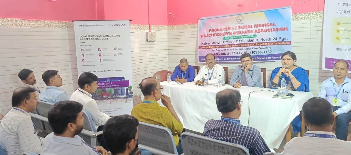 Medella Karkinos Oncology Institute organizes Cancer Awareness Program in Habra to Empower Rural Medical Practitioners
