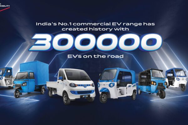 Mahindra Last Mile Mobility Limited, India’s No.1 electric commercial vehicle manufacturer, surpasses 3 Lakh EV milestone