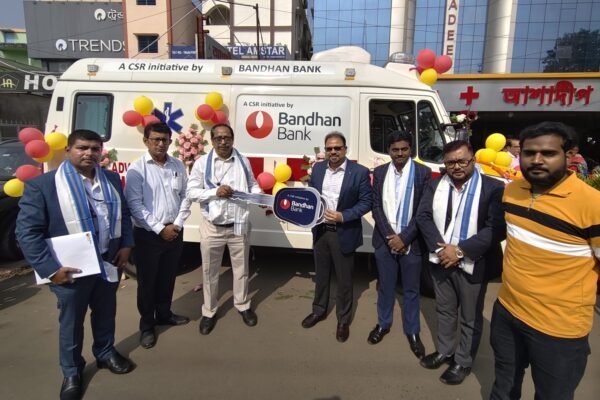 Bandhan Bank Donates 10 ambulances across India, three in West Bengal