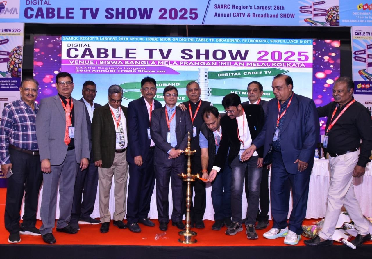 26th CABLE TV SHOW 2025 Kolkata takes off; Celebrating 30 Years of CTMA Excellence