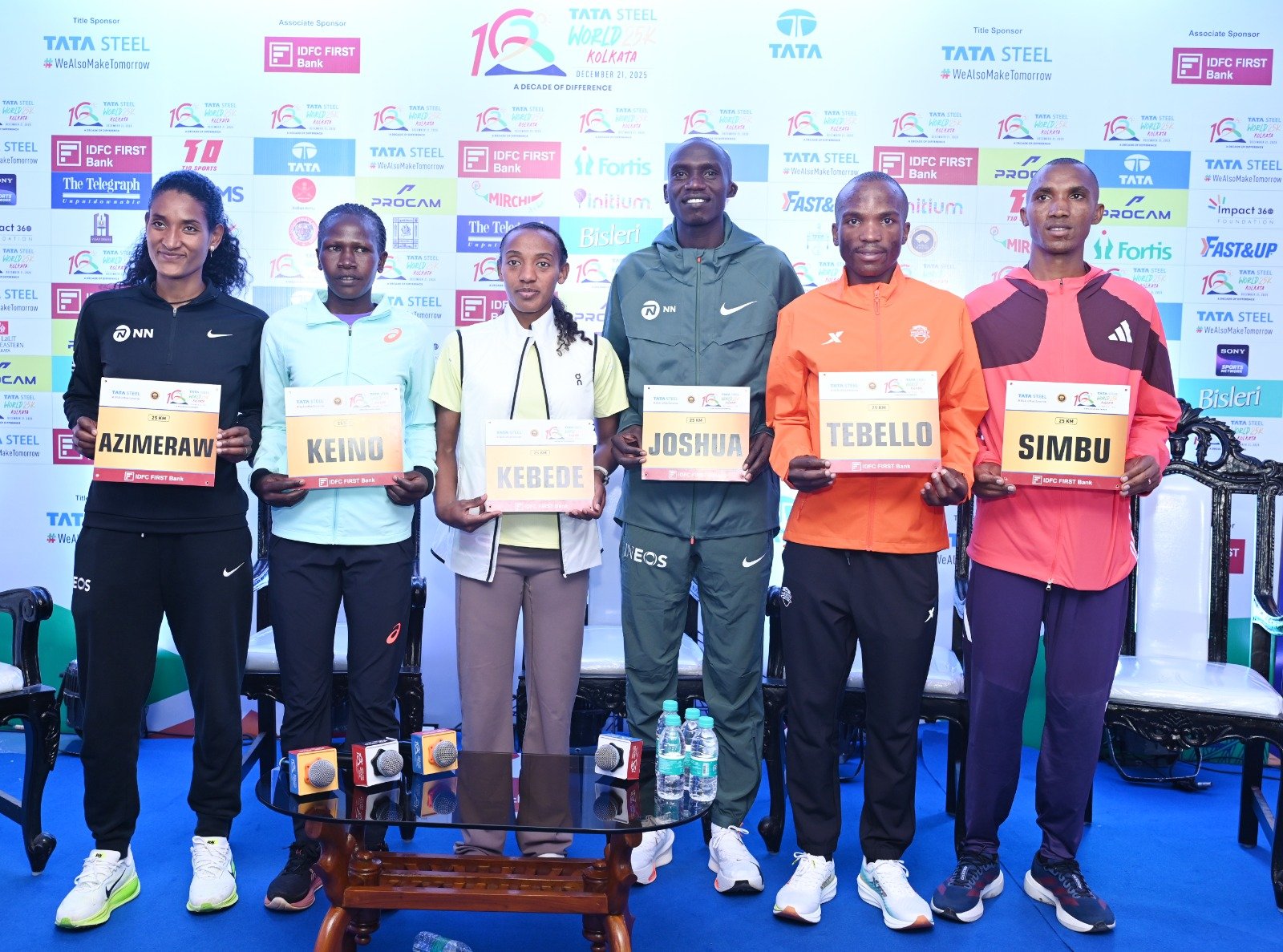 Defending champion and Newcomers clash for top honours in Tata Steel World 25K