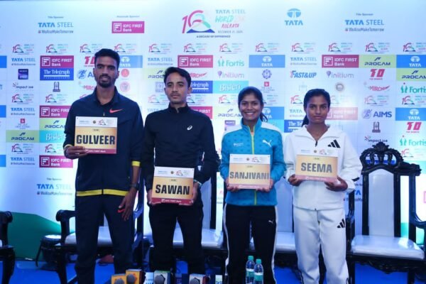 Record Holder Gulveer Singh Sets the Stage for a High-Voltage Indian Showdown at 10th Tata Steel World 25K Kolkata