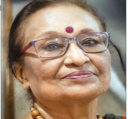 Mamta Kalia and renowned Manipuri author Arambam Ongbi Memchoubi will be honored with 'Akashdeep'