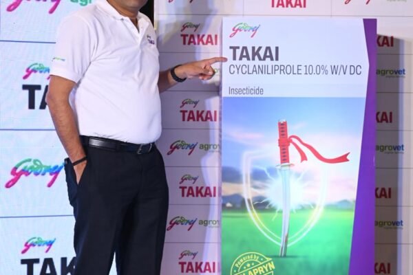 Godrej Agrovet launches new multi-crop Insecticide TAKAI to empower farmers and strengthen Bengal’s farm economy