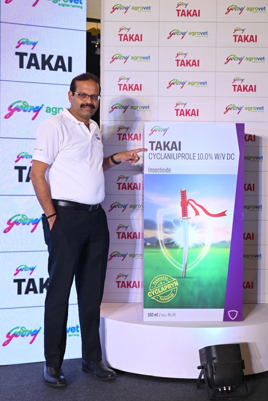 Godrej Agrovet launches new multi-crop Insecticide TAKAI to empower farmers and strengthen Bengal’s farm economy