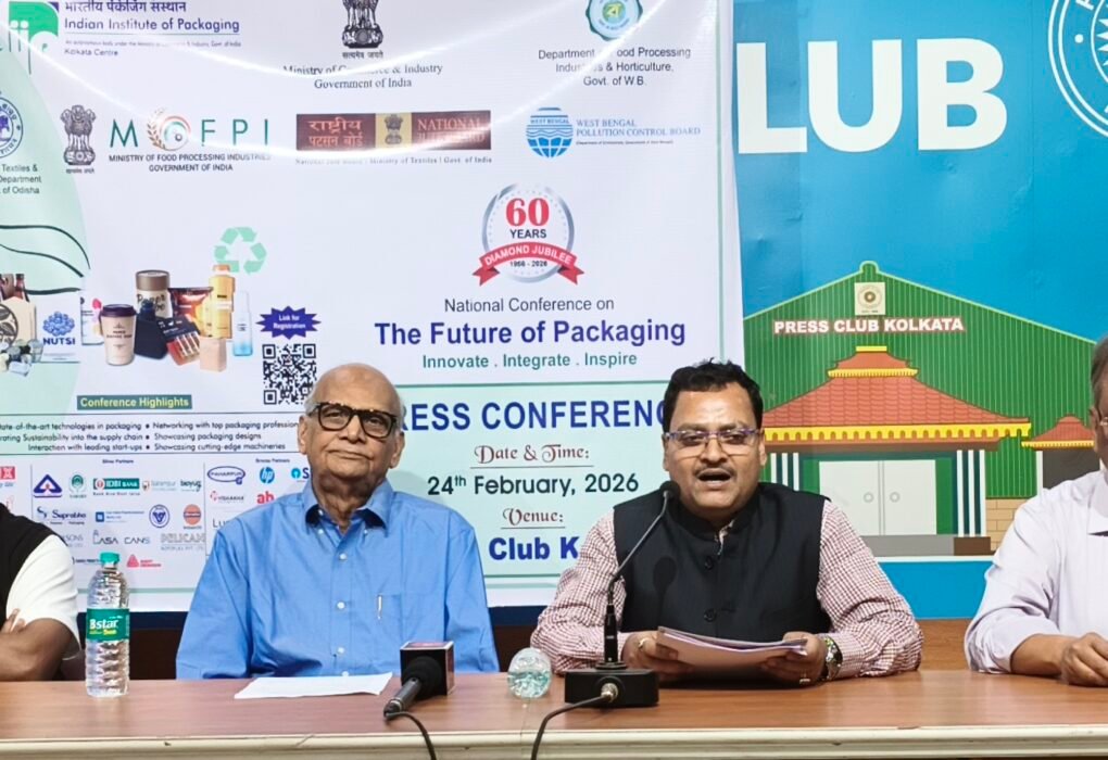 The Indian Institute of Packaging is going to organize a national conference on 'The Future of Packaging' in Kolkata.