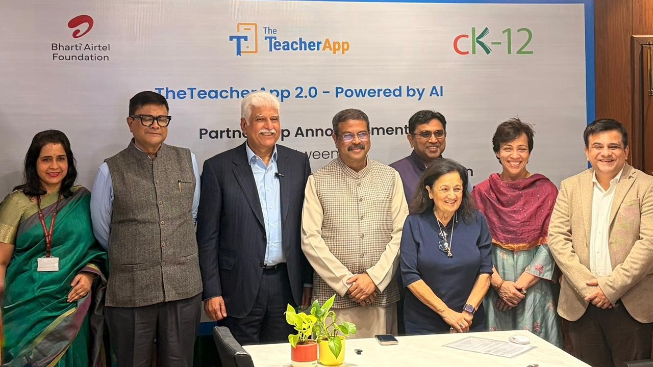 Bharti Airtel Foundation and the CK-12 Foundation Launch One of India’s Most Comprehensive AI-Integration for Teacher Empowerment