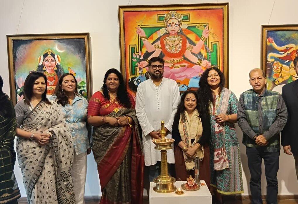 Kolkata witnessed the grand inauguration of Ekaa – The One, a national travelling art exhibition by Dr. Beena S. Unnikrishnan that presented a powerful contemporary interpretation of the 64 Yoginis