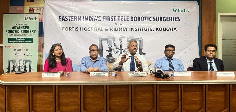 Fortis Hospital & Kidney Institute performs Robot-aided Tele-Surgeries