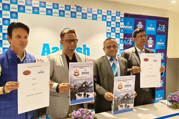 Aakash Educational Services Limited (AESL) Signs MoU with Indian Army to Support Personnel and Their Families