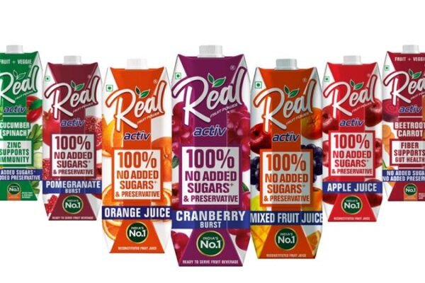 Stay Refreshed and Hydrated this Summer with Dabur Réal Activ – Real Fruit Goodness with no Added Sugar and no added preservatives