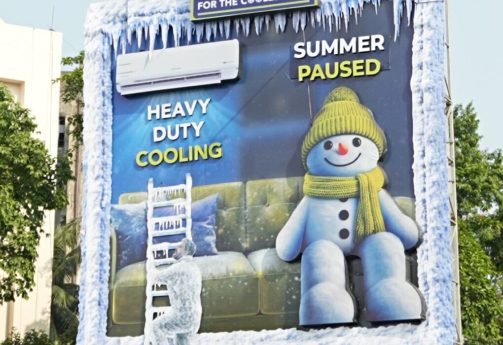 Kelvinator Turns up the Cool Factor this summer with its Disruptive ‘Summer Paused’ 3D OOH Innovation