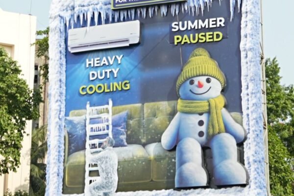 Kelvinator Turns up the Cool Factor this summer with its Disruptive ‘Summer Paused’ 3D OOH Innovation