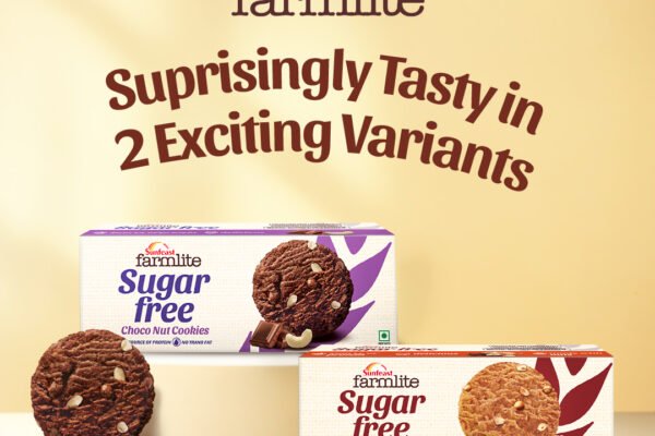 ITC Sunfeast Farmlite Introduces Sugar Free Cookies for Mindful Snacking