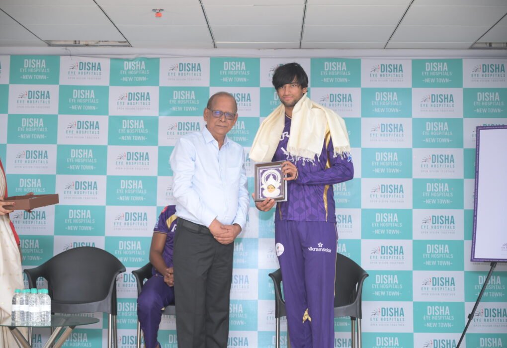 Kolkata Knight Riders Cricketers Visit Disha Eye Hospitals In New Town