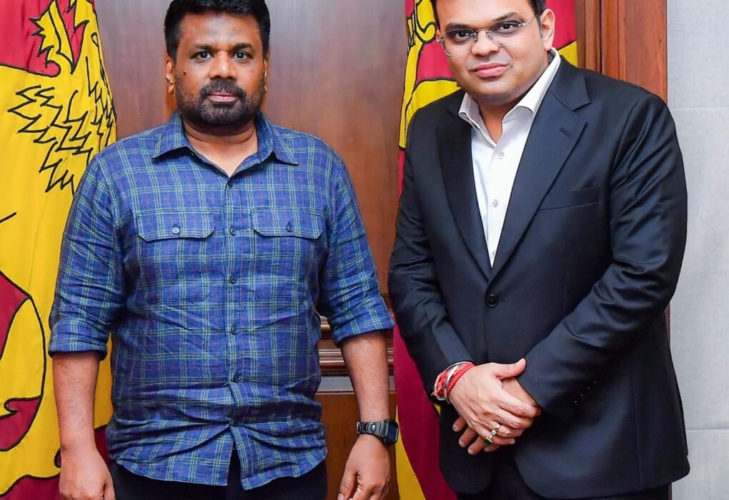 ICC Chairman Mr. Jay Shah met with President of Sri Lanka Mr. Anura Kumara Dissanayake to Discuss Cricket Development