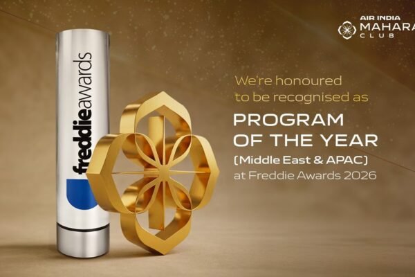 AIR INDIA’S MAHARAJA CLUB NAMED ‘PROGRAM OF THE YEAR’ AT THE FREDDIE AWARDS 2026