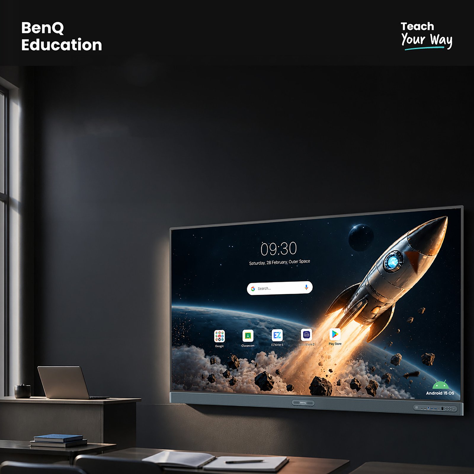 BenQ launches RP05, India’s most powerful interactive display with gen AI capabilities for every future-ready classroom