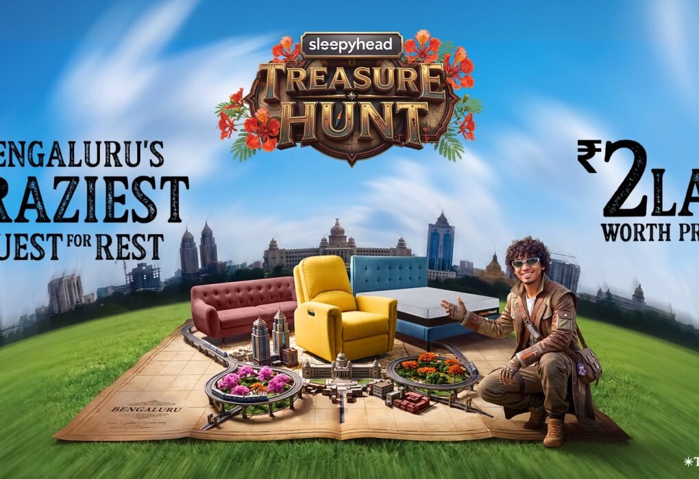 Sleepyhead Turns Bengaluru into a Giant Playground with a City-Wide Treasure Hunt Campaign